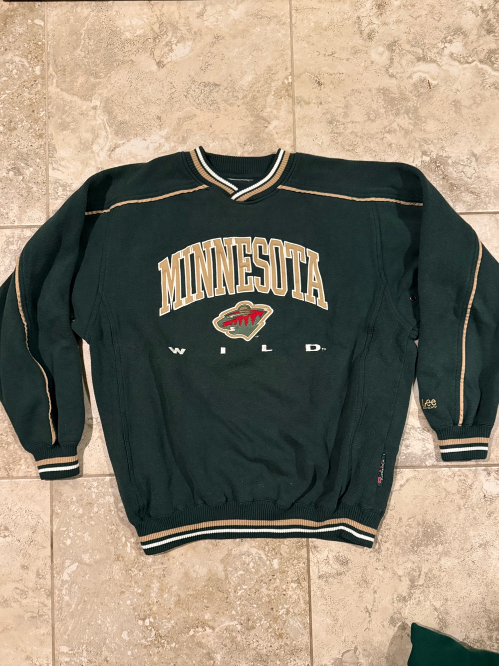 Minnesota Wild Green Crewneck Sweater